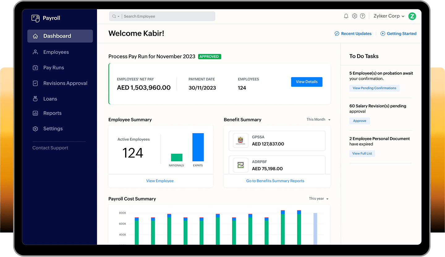 UAE Dashboard