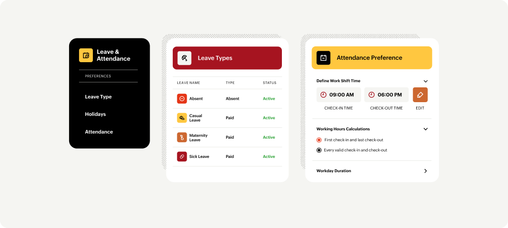 Payroll software with leave and attendance for Kuwait businesses