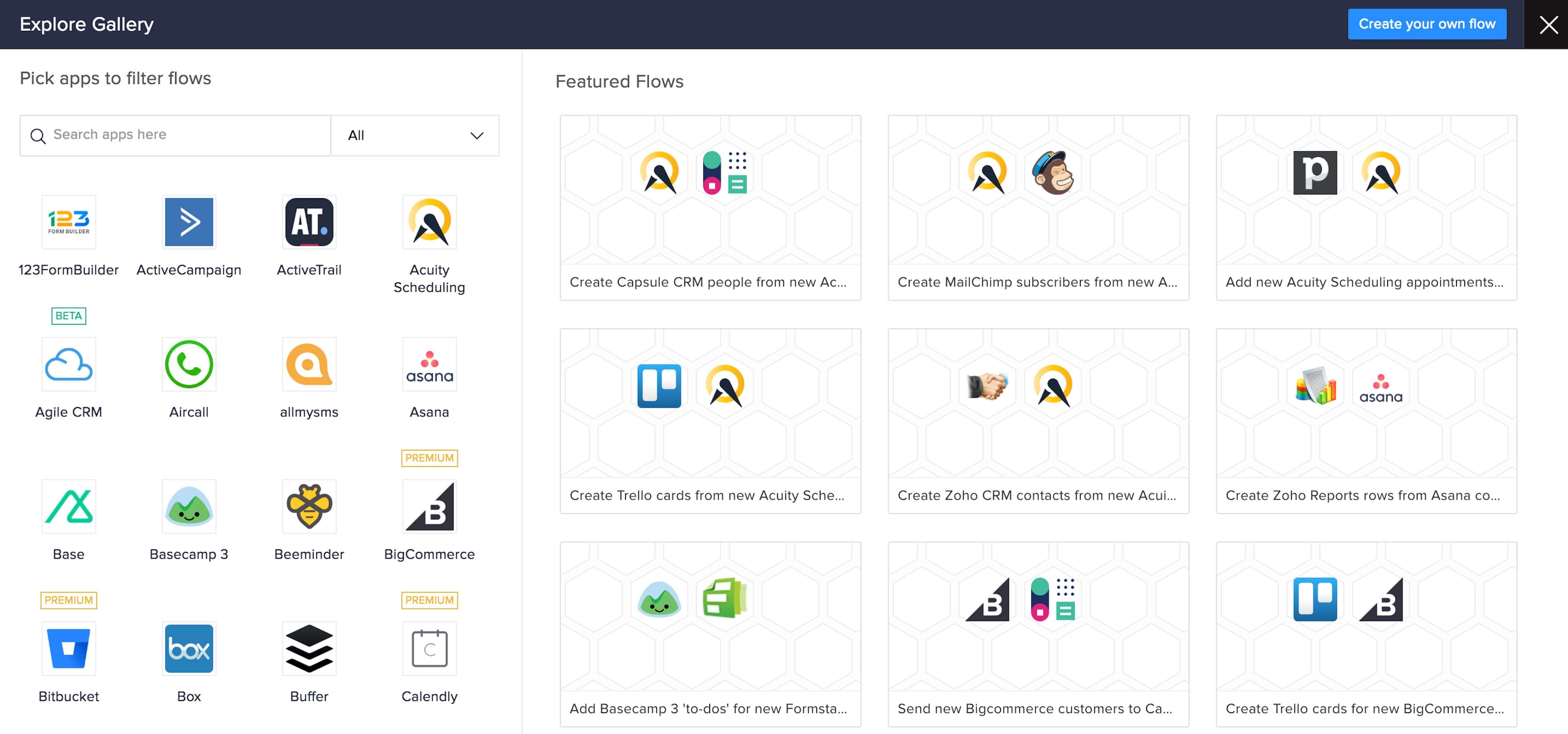 featured flows