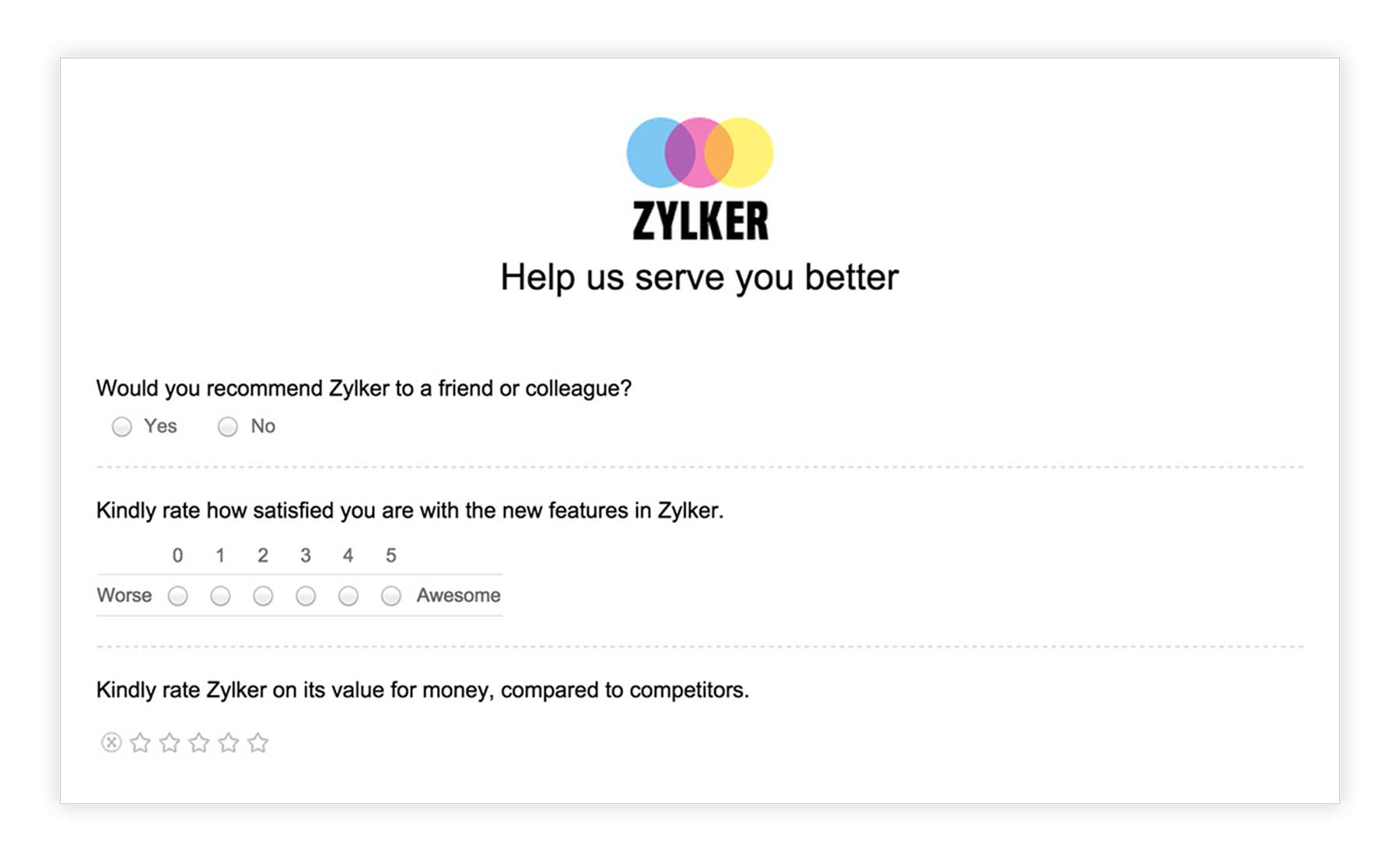 Zoho Surveys