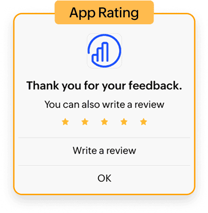 Snippet highlighting ratings prompt templatE