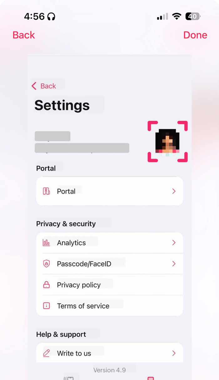 Privacy-friendly feedback mechanism