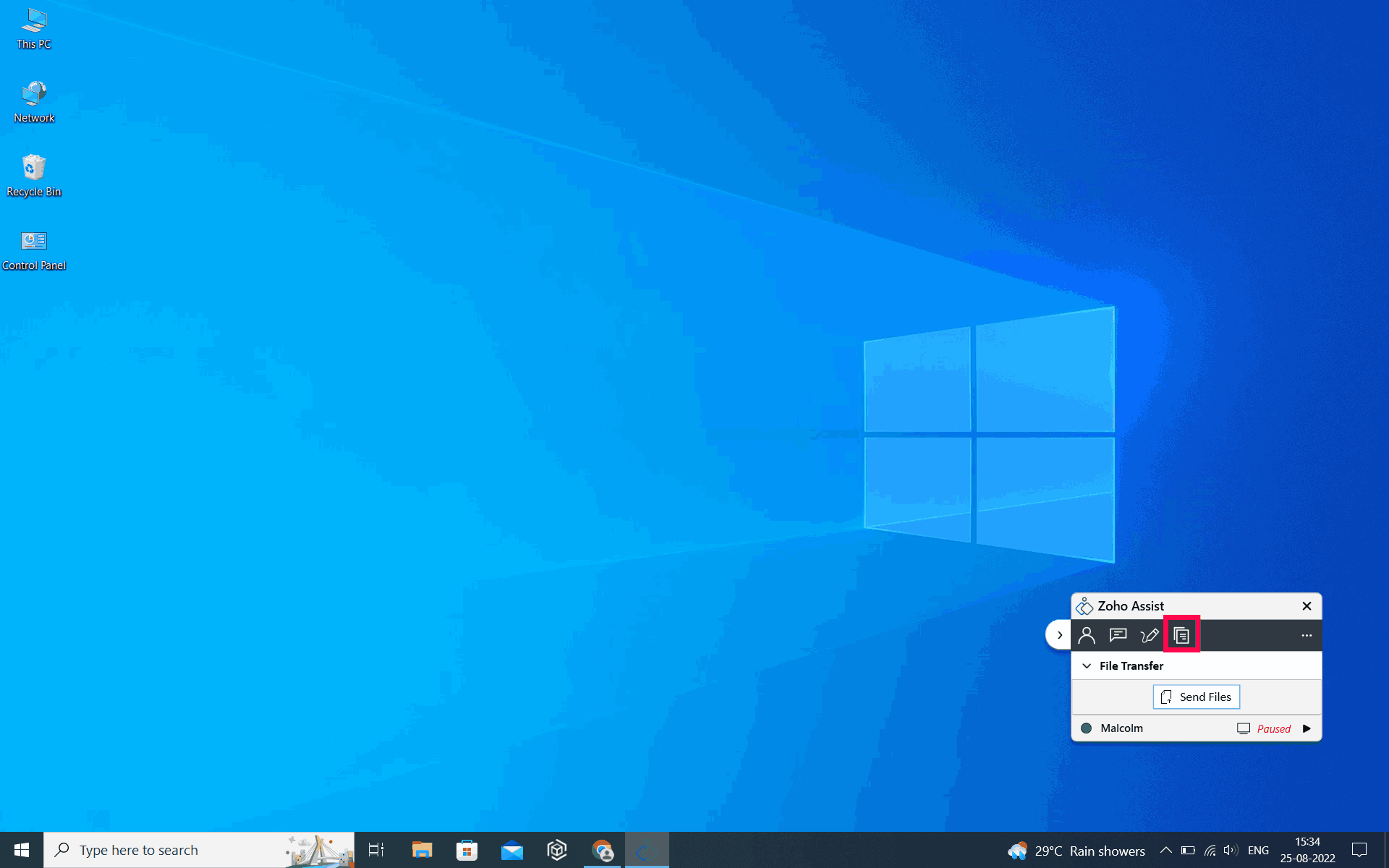 File Transfer Feature