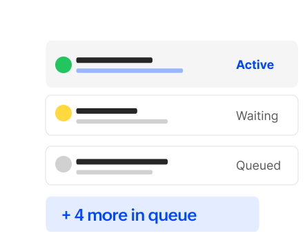 Service queue