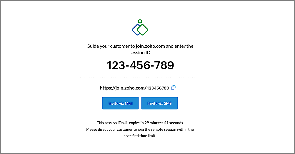 Invite customer from web
