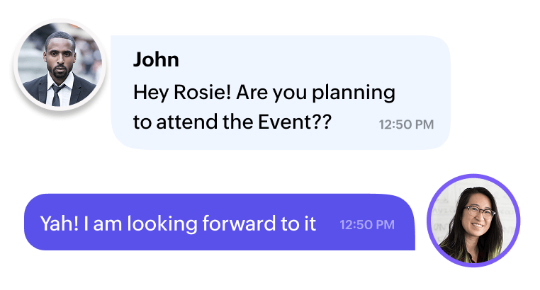 Event networking platform on mobile