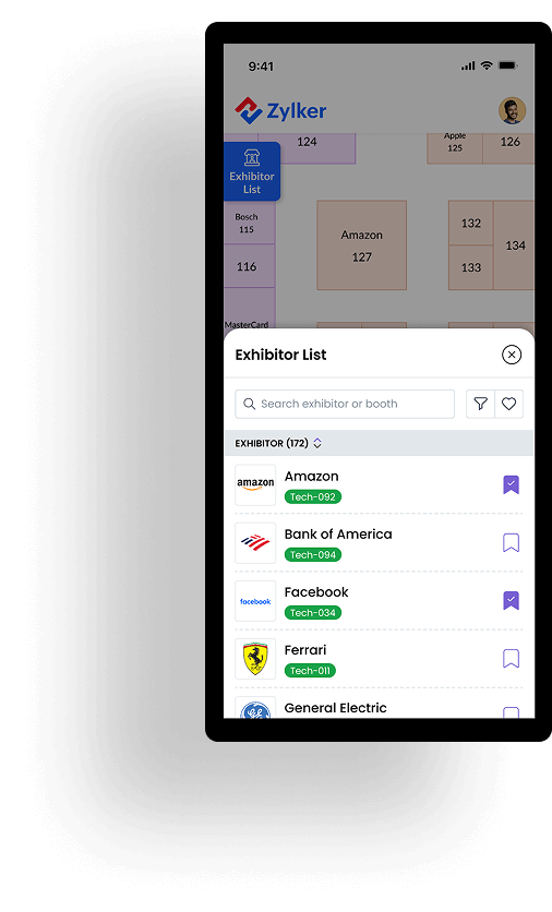 Put an interactive floor plan on your event website