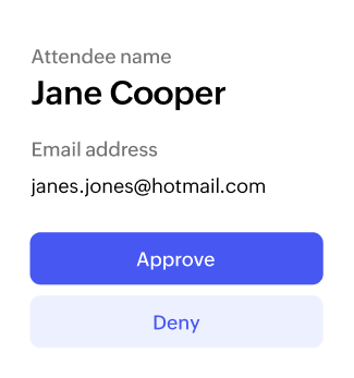 rsvp-registration-approval-management