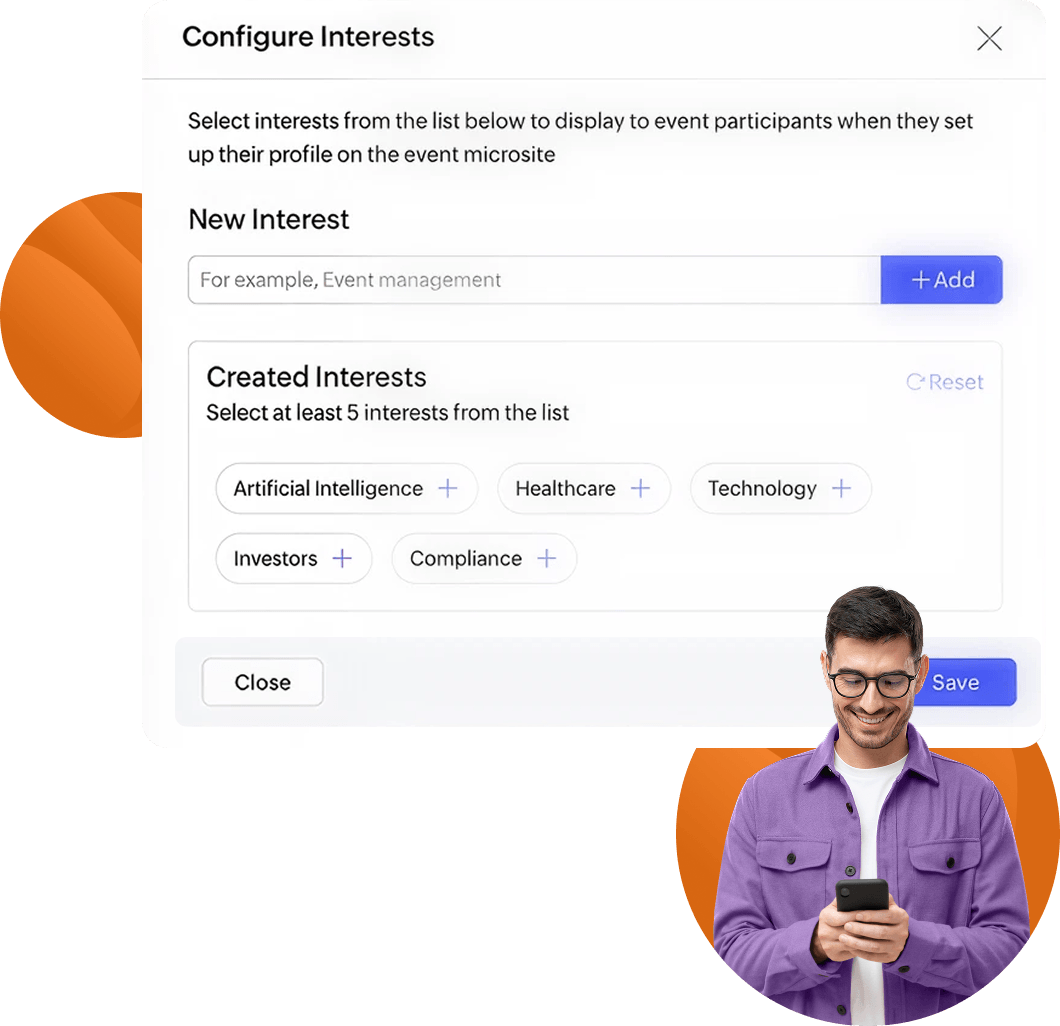 Give attendees a low-pressure way to connect