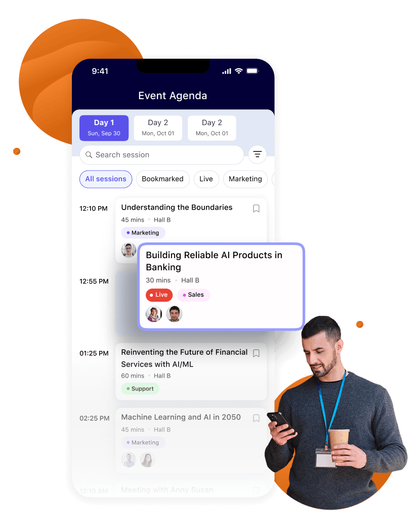 Put your entire event in your attendees' hands