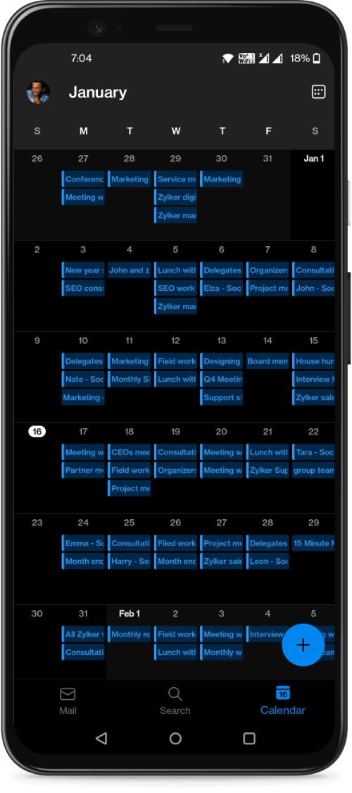 Outlook Calendar