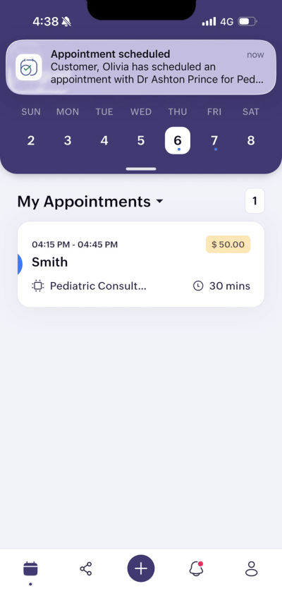 Stay updated with push notifications