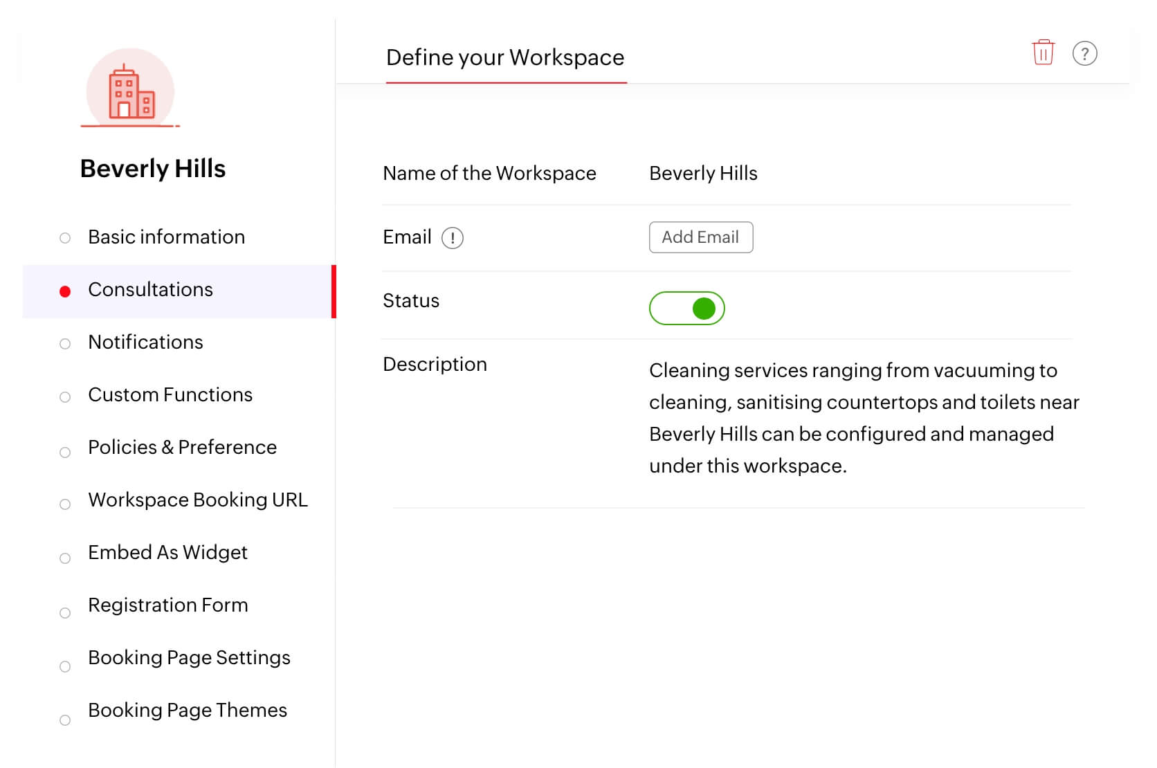 Set up multiple locations