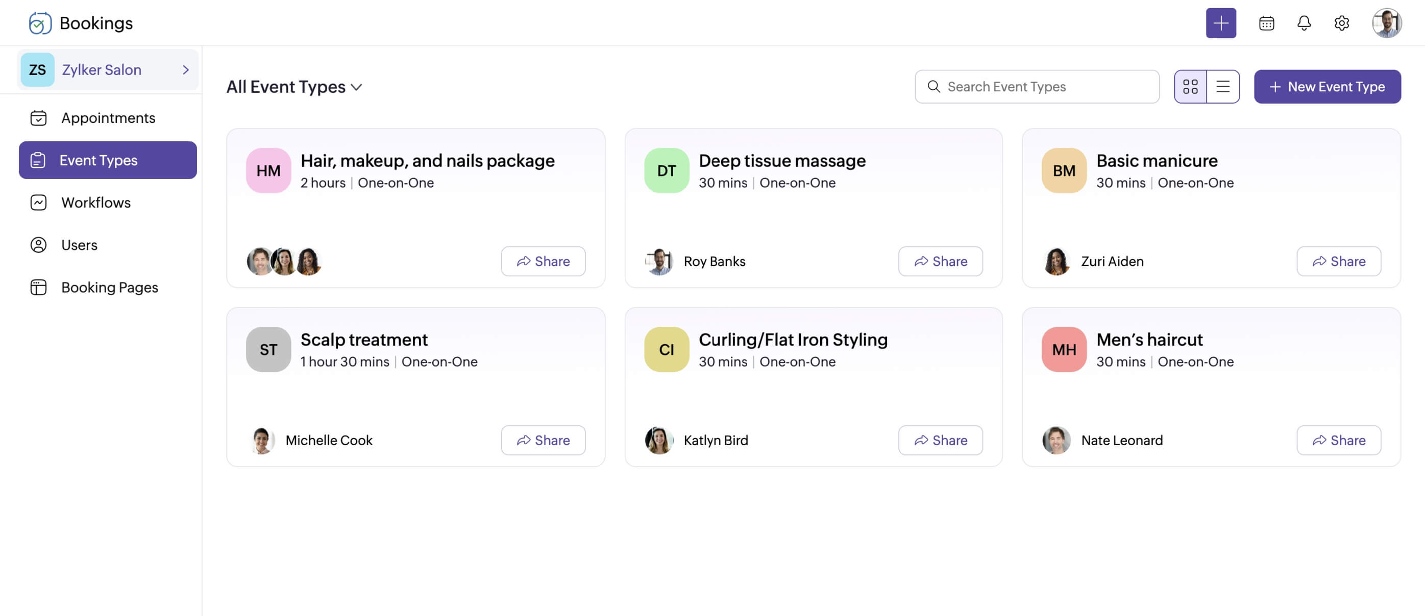 Not a hair—or an appointment—out of place