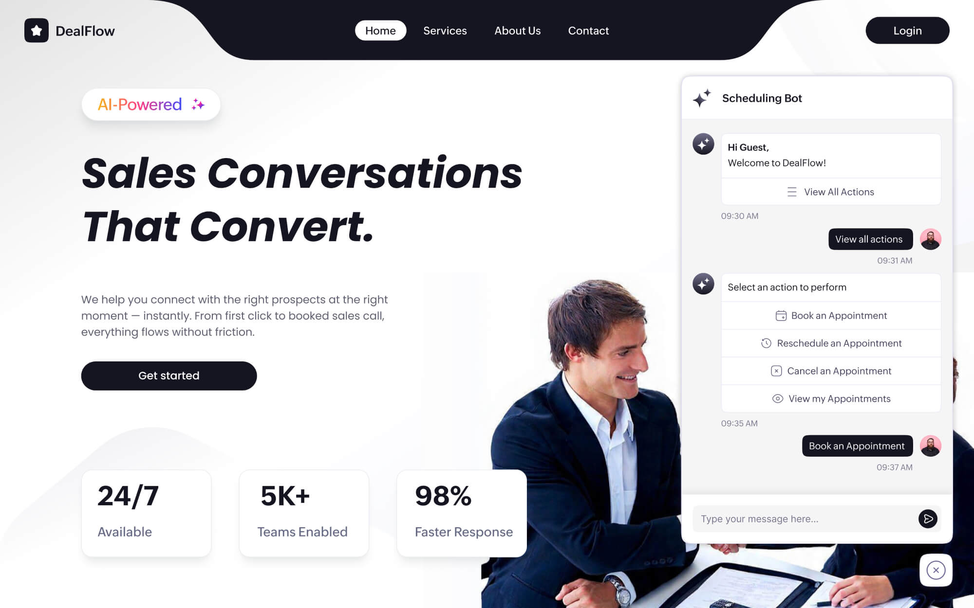 Build AI scheduling assistants with Zoho Bookings
