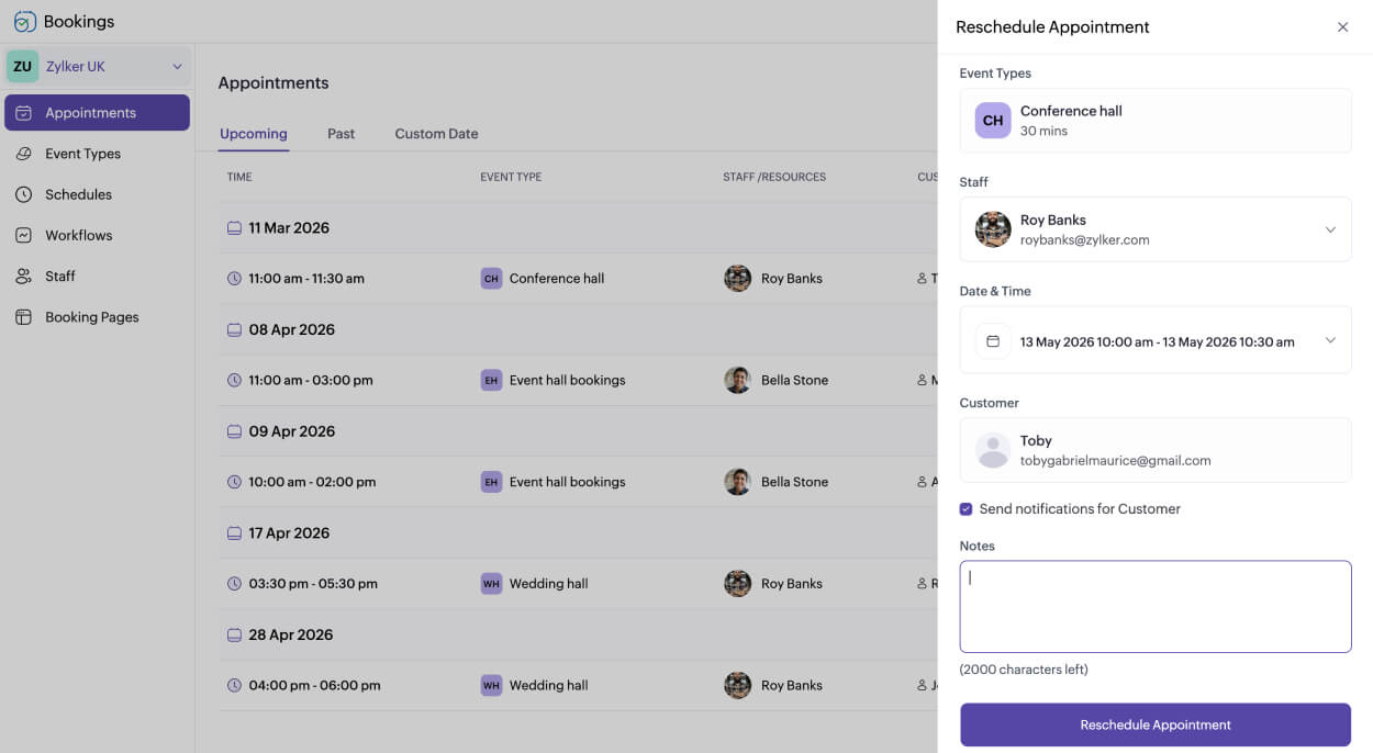 Make venue booking easy