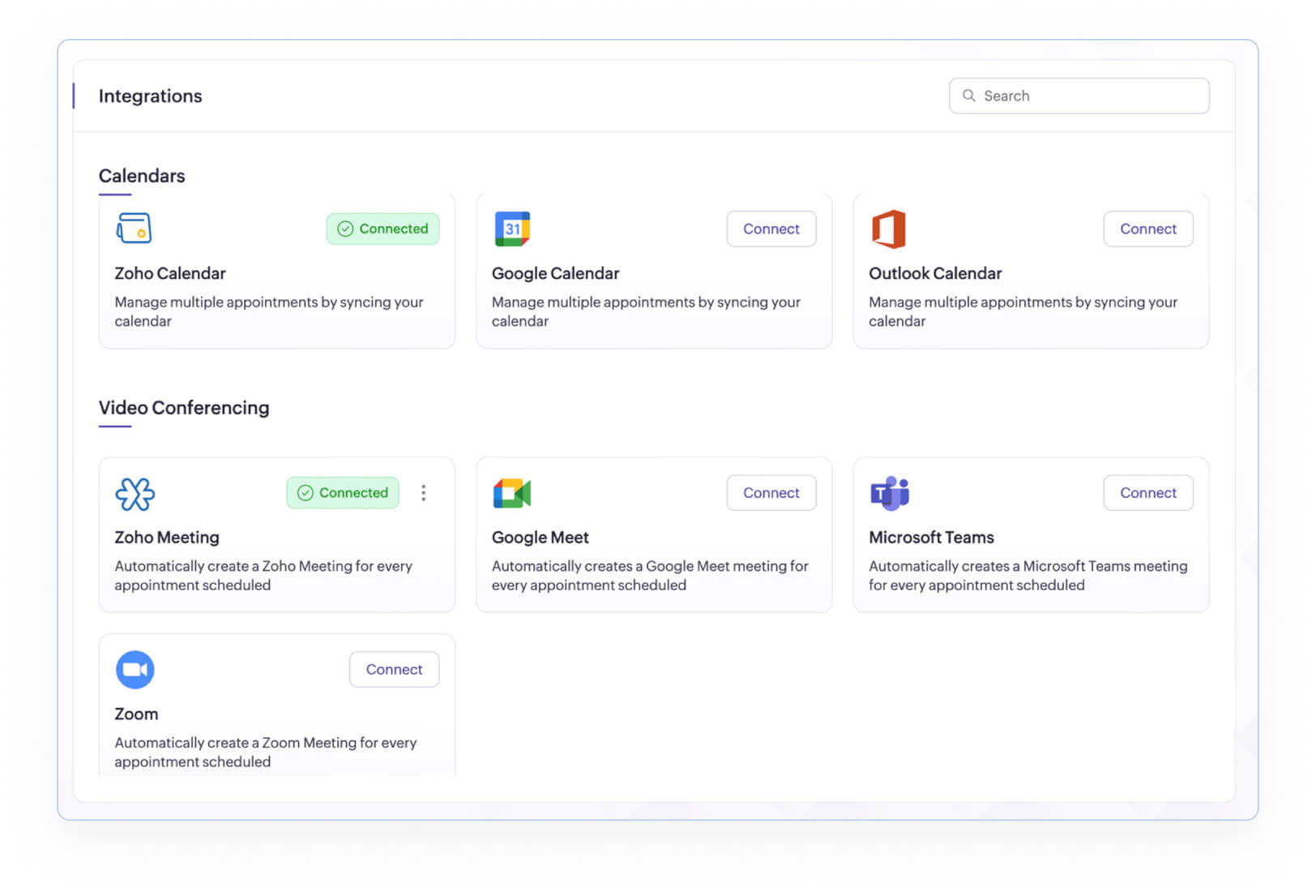 Stay in sync with your calendar screenshot