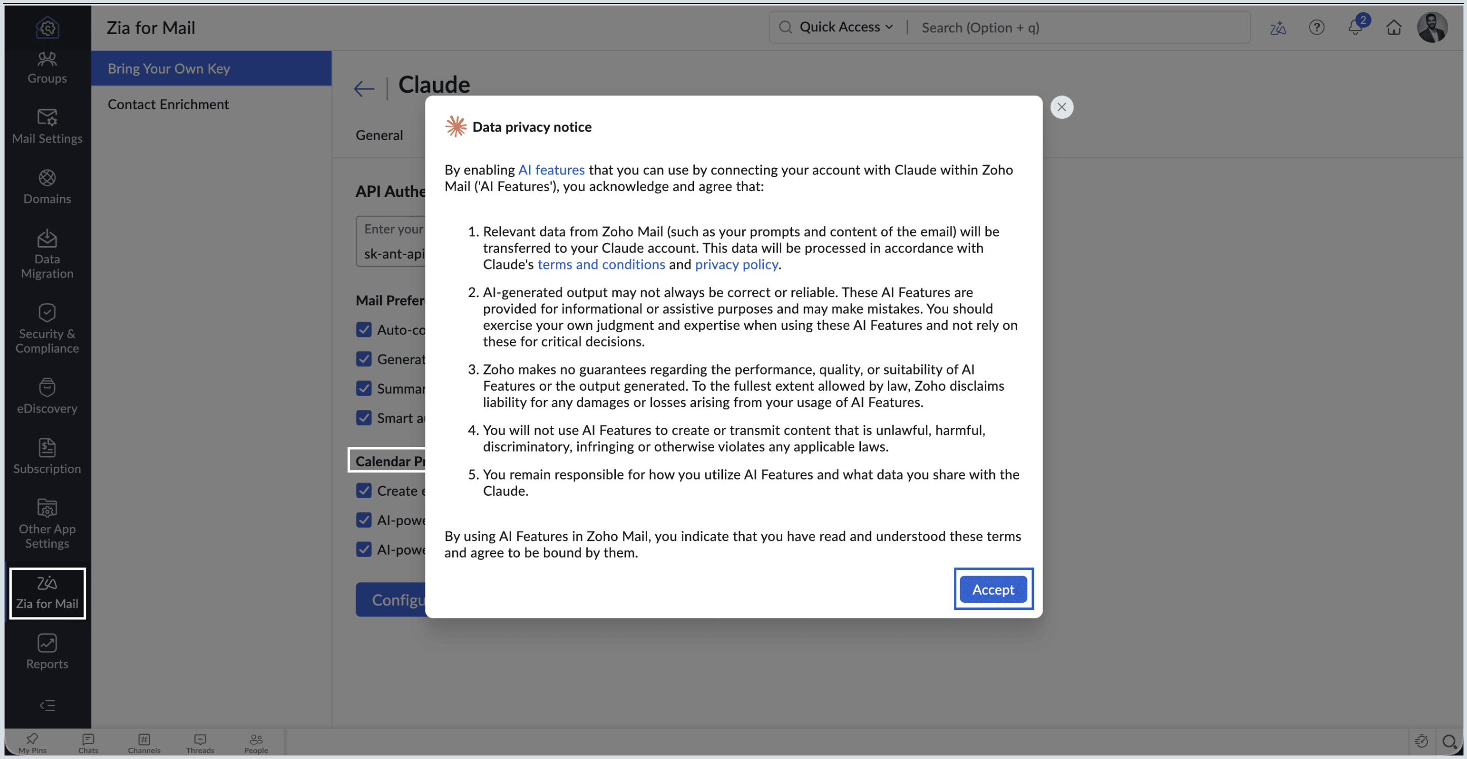 Admin Configuration Admin Configuration