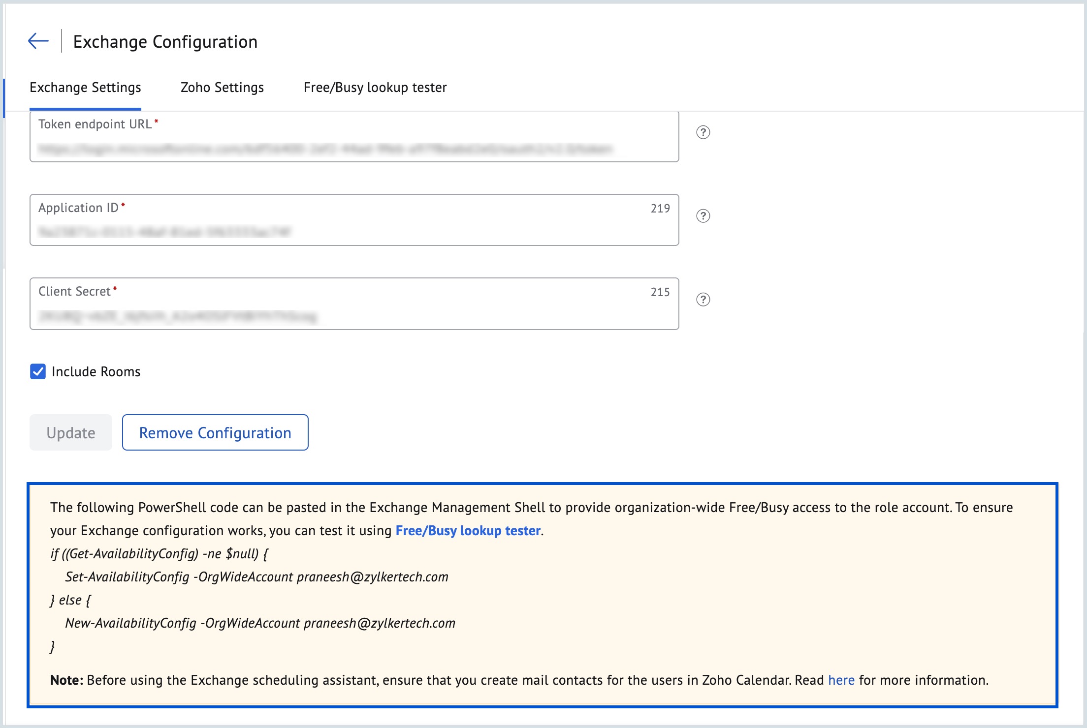 powershell code snippet