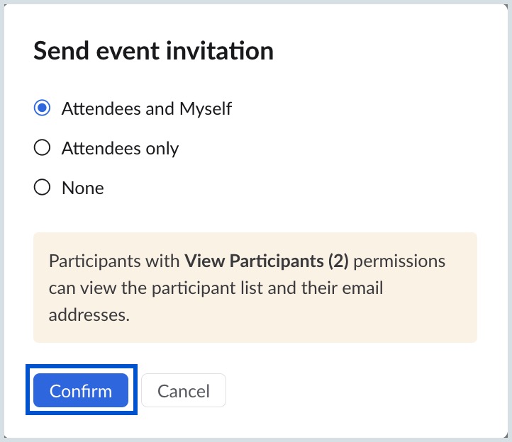 Send Invite