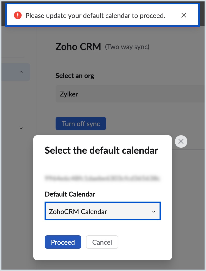 unsync default calendar unsync default calendar