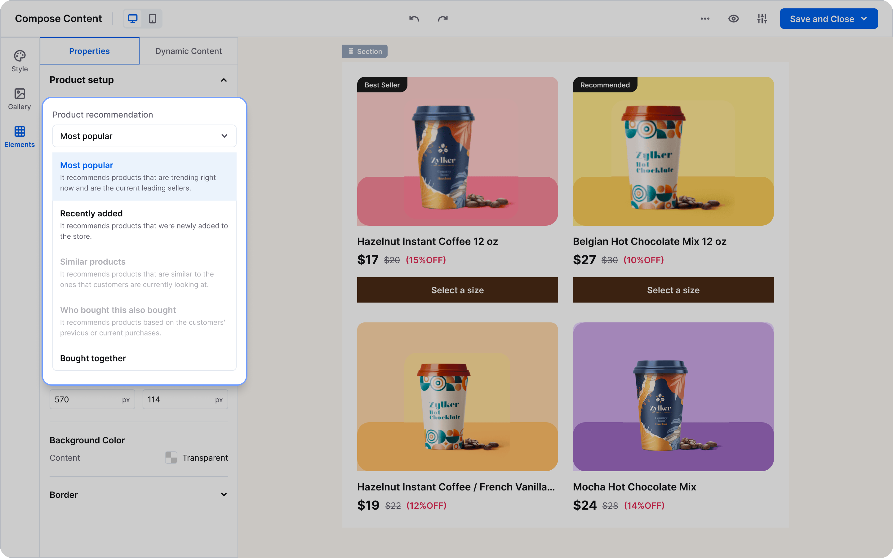 AI-based product recommendations for ecommerce