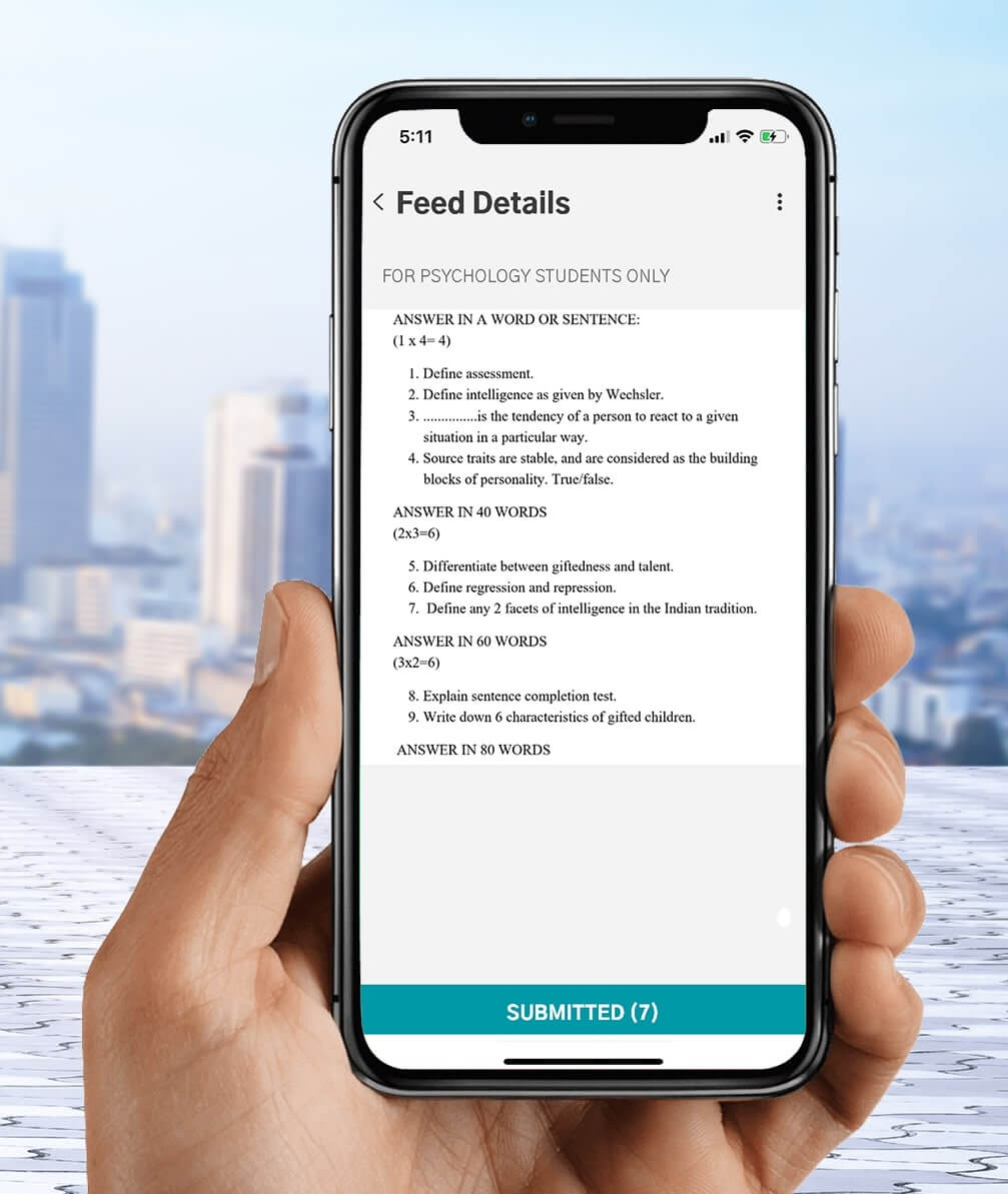 CLASS SPECIFIC ASSIGNMENTS
