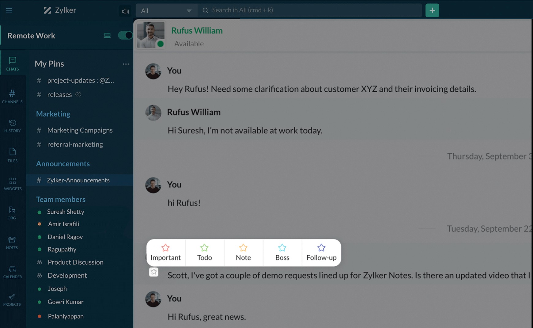 Simplified task management for your workplace