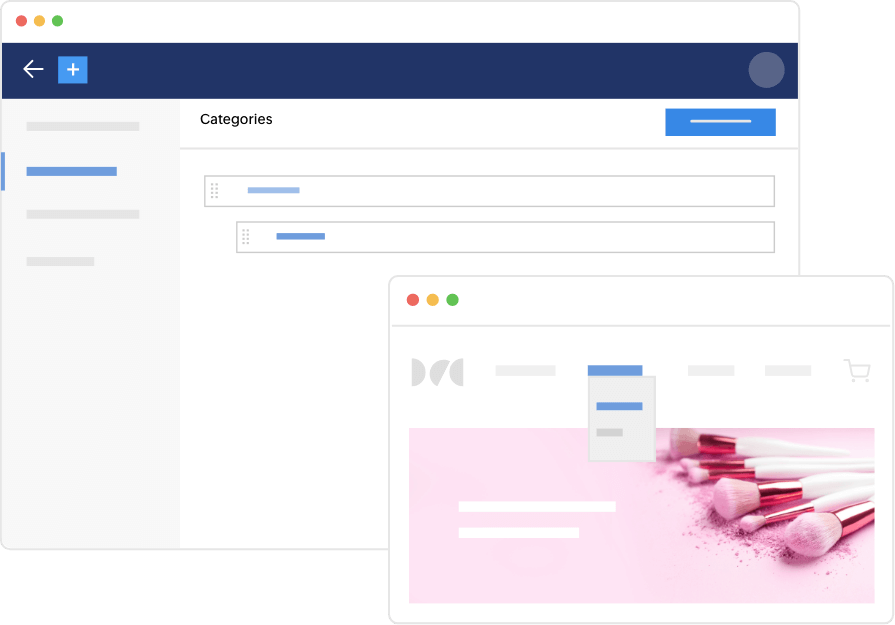 Create subcategories