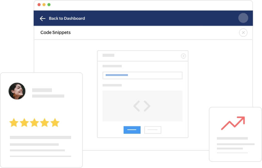 Embed custom scripts