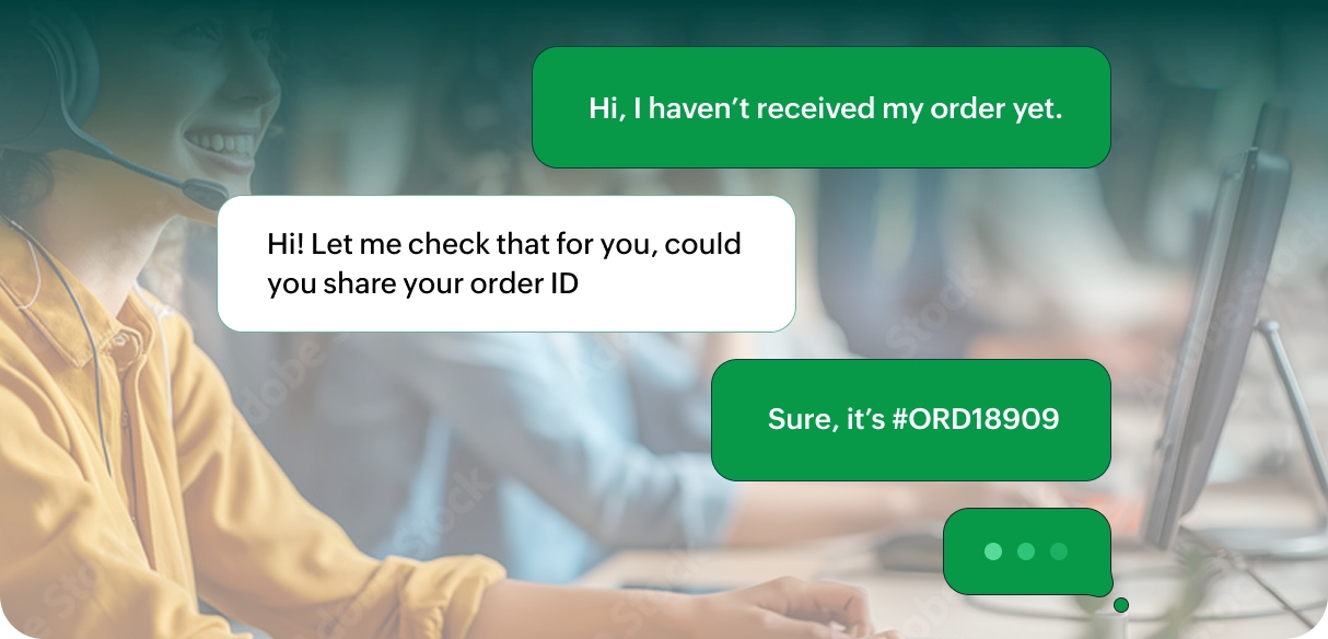 Real-time customer support on WhatsApp