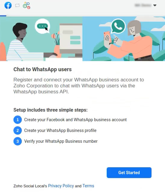 create your WhatsApp Business account create your WhatsApp Business account