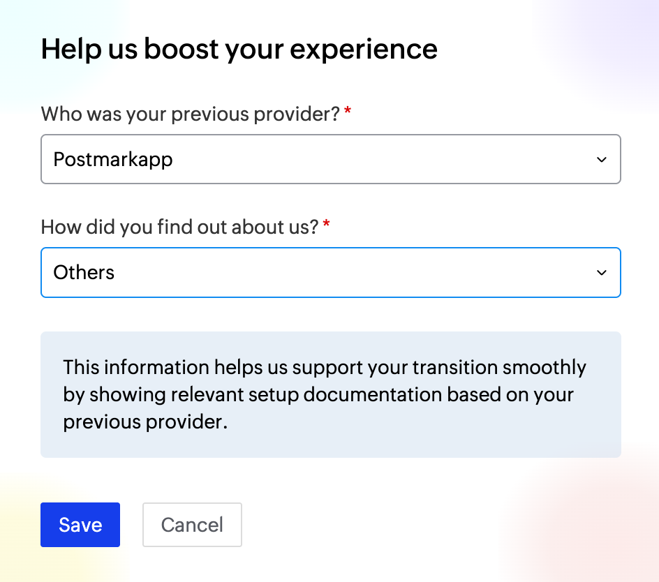 Survey pop-up Survey pop-up