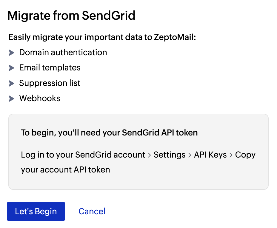 Begin migration window Begin migration window