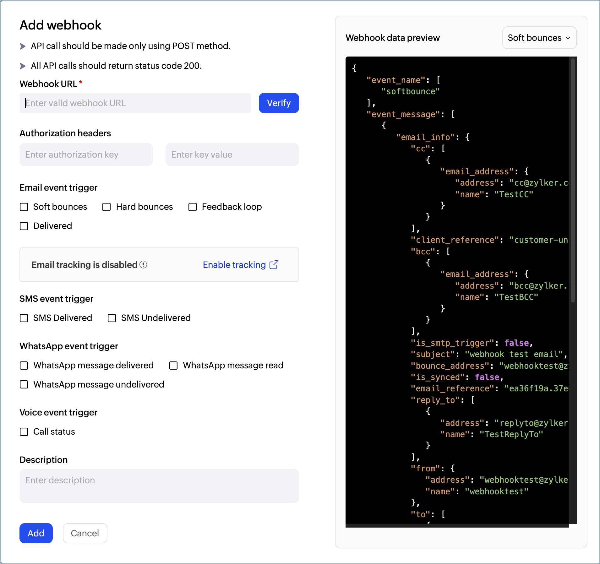 cpaas webhook cpaas webhook