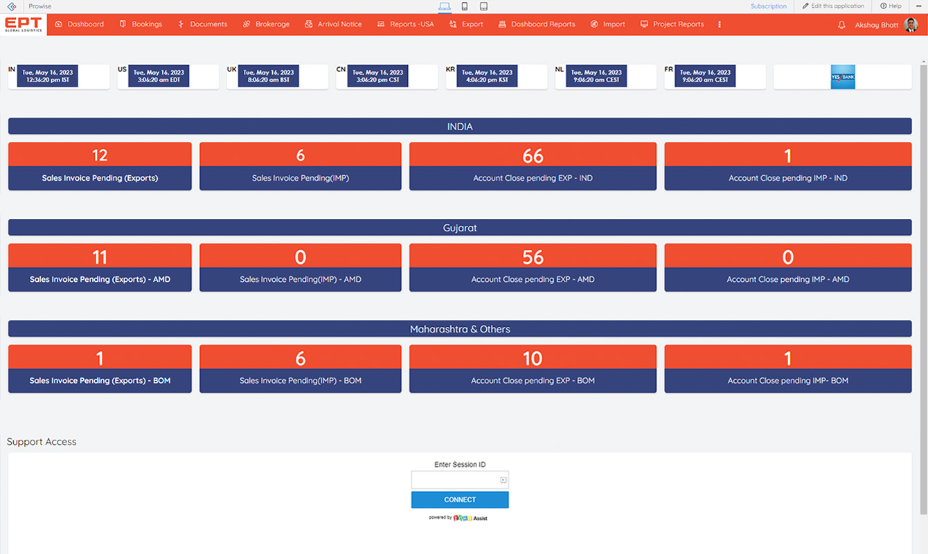 EPT Global Logistics solutions