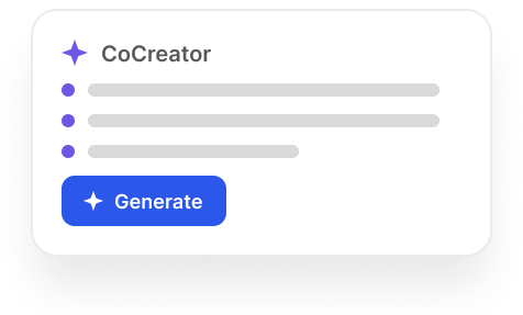AI at the core