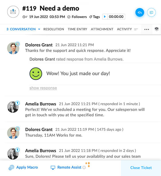redirect tickets