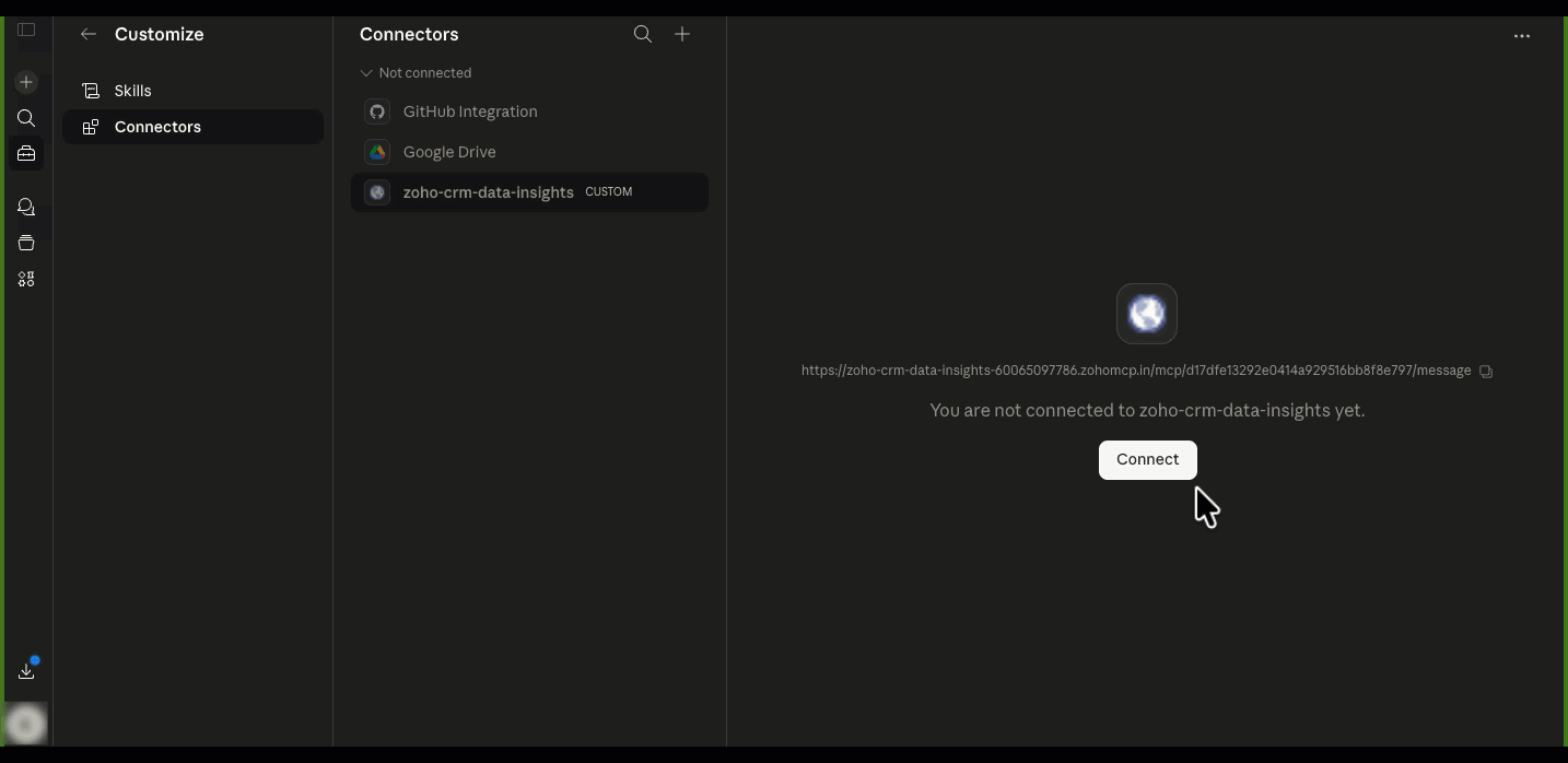 Claude Connector Setup