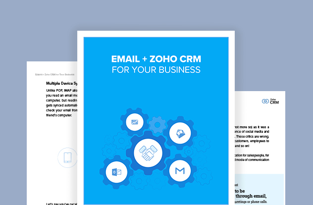 Email + Zoho CRM for Your Business