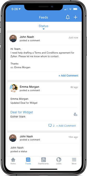 Collaborate with your team to share insights