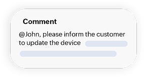 Apple intelligence in Zoho Desk Radar app