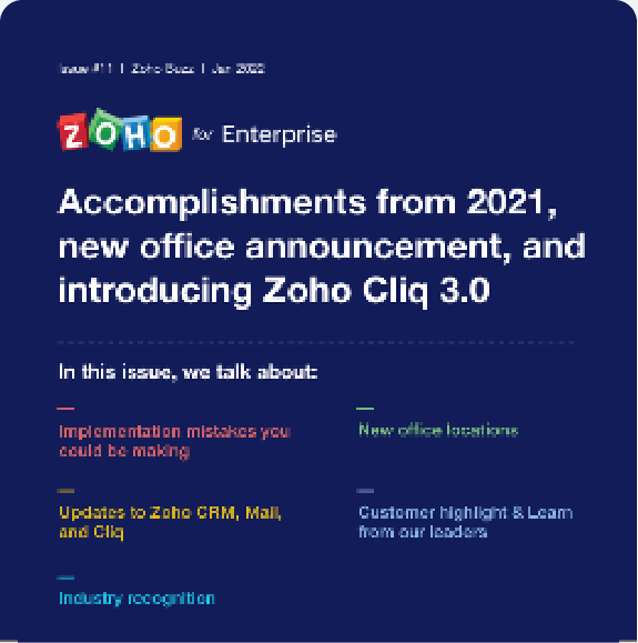 Zoho for Enterprise