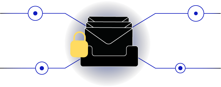 Advanced encryption for archived emails