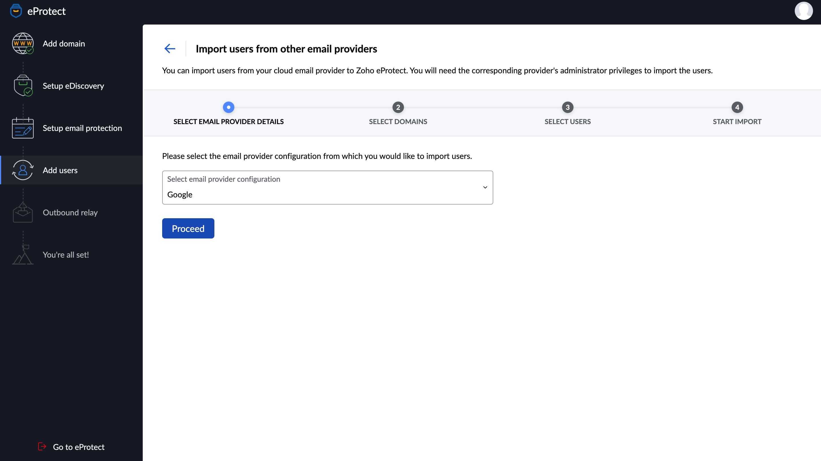 Import Users from Google Workspace