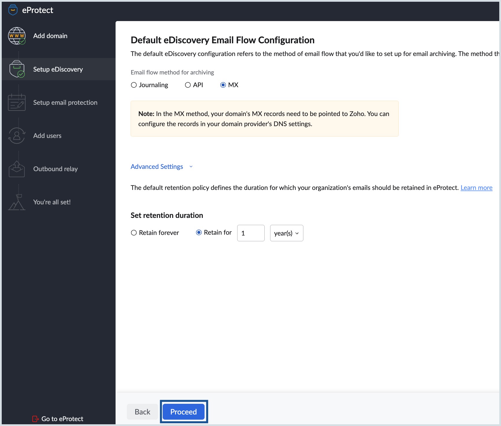 set up ediscovery set up ediscovery