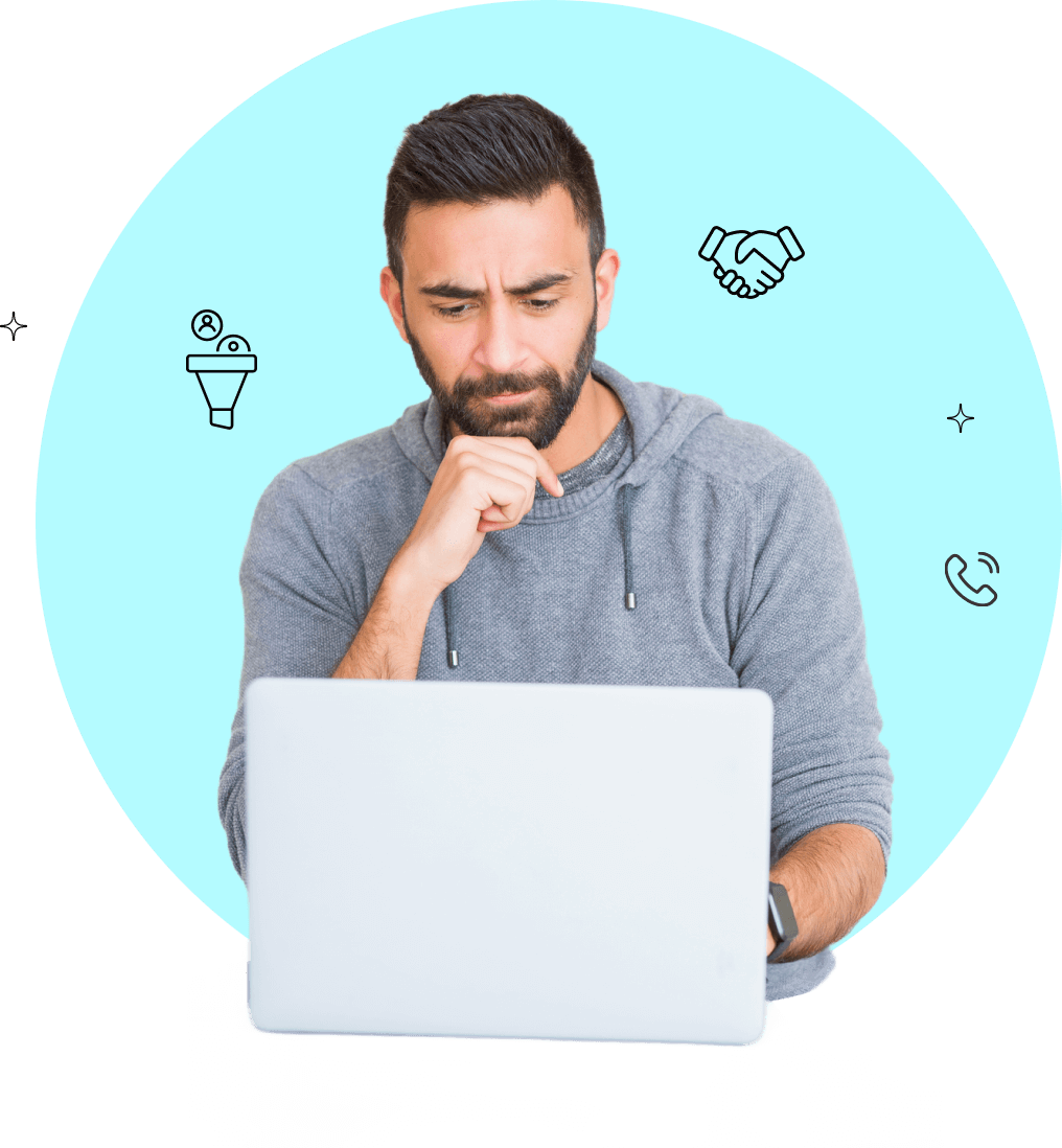 Streamlined flow of data to your CRM