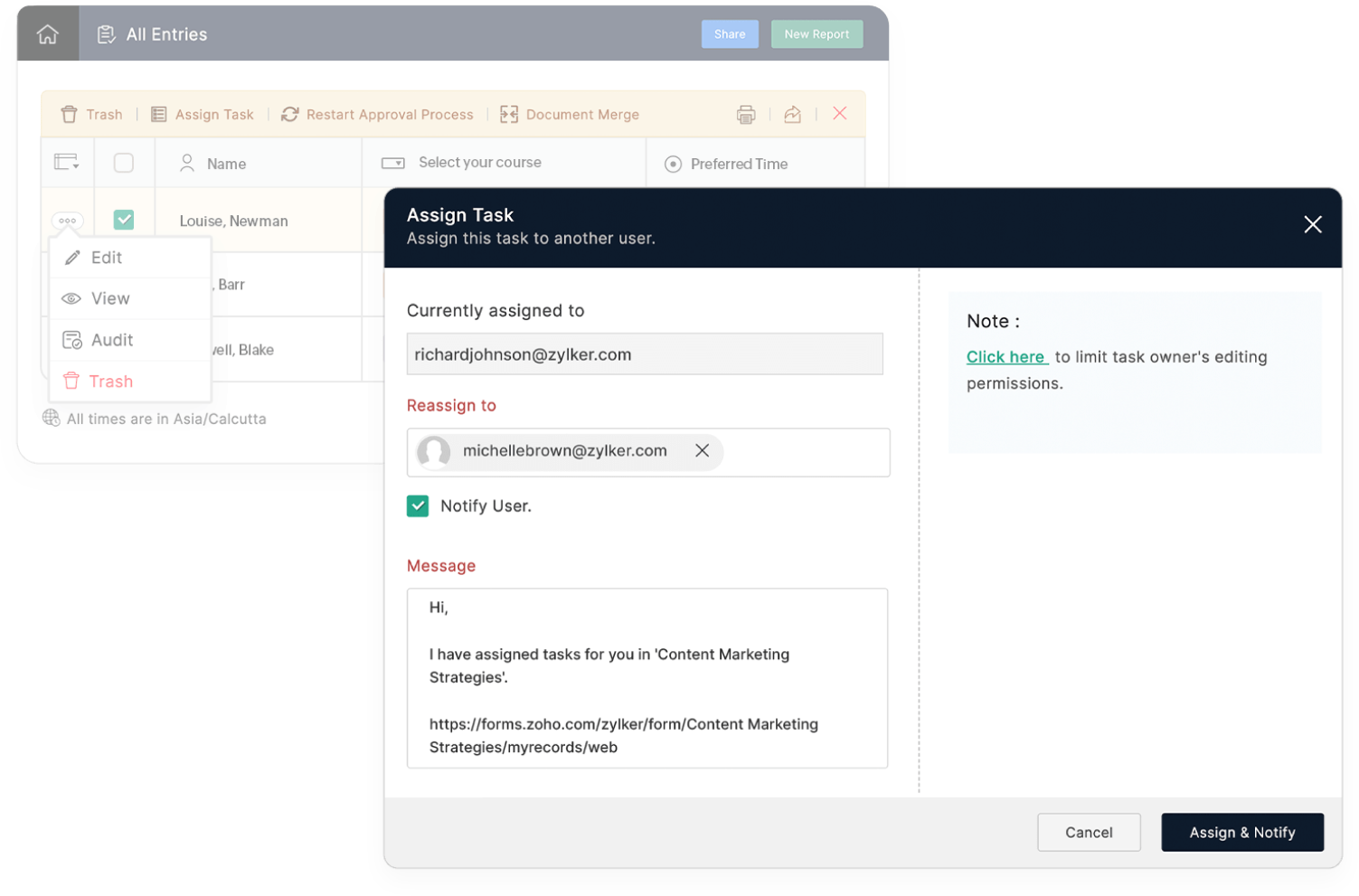 All the tools to promote team collaboration