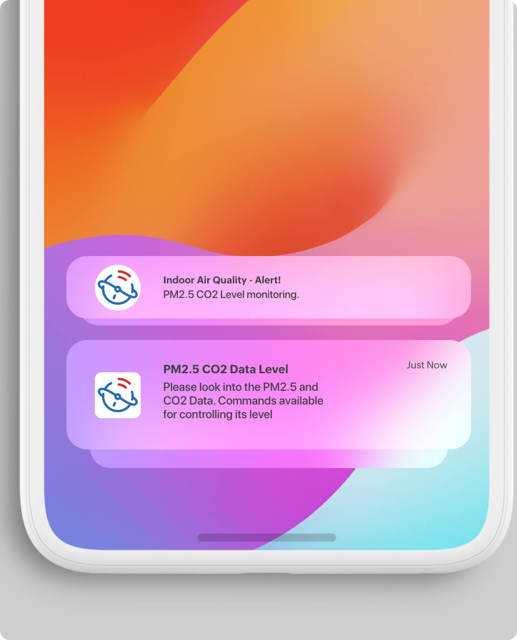 Instantly respond to IAQ alerts