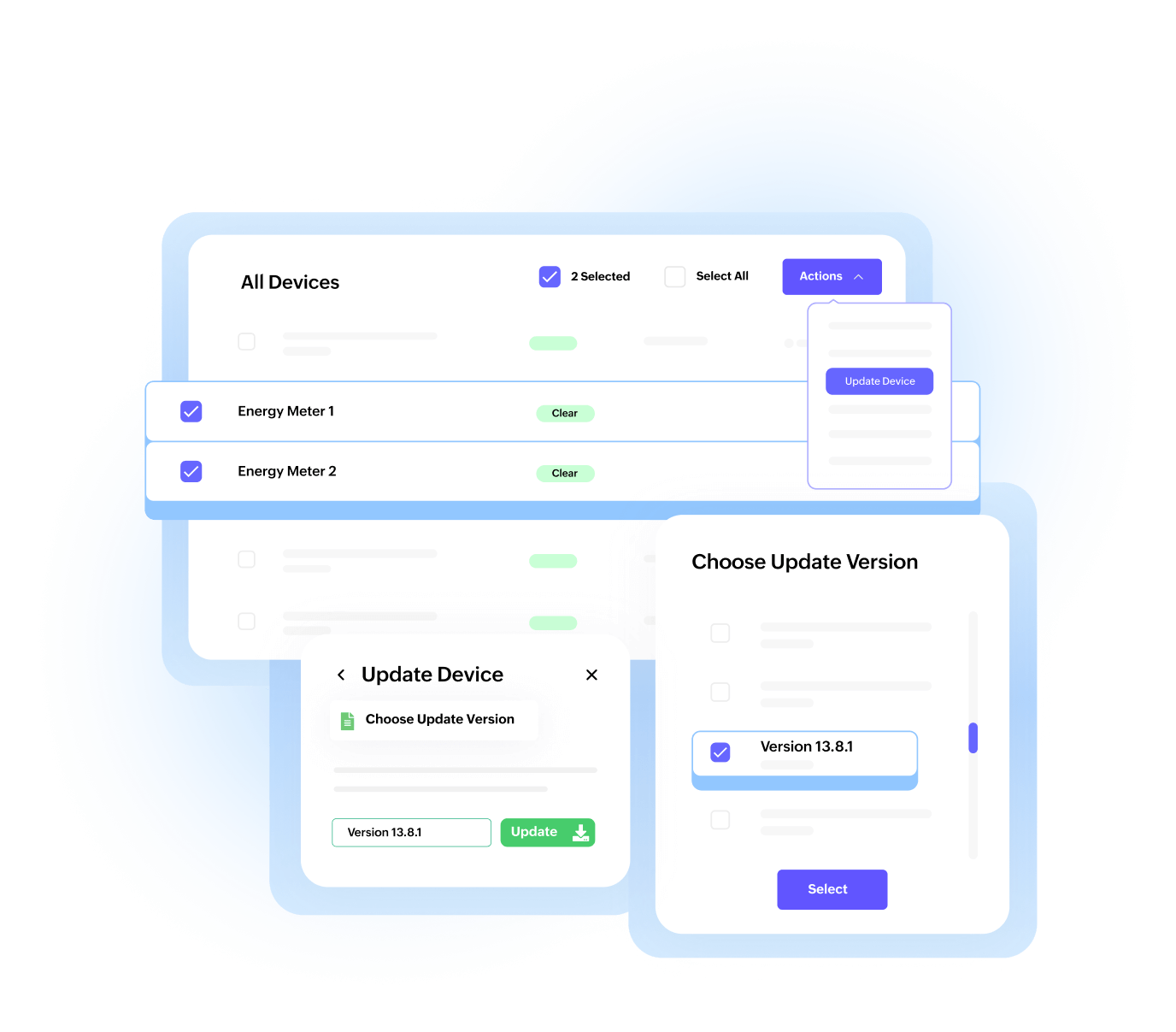 Develop one prototype to replicate multiple devices for the user